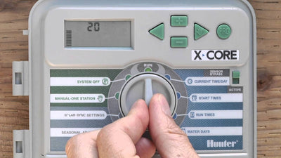 Adjust your irrigation timer in extremely hot weather